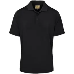 Mens Letaba Golf Shirt Black